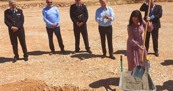 Ministrica Vučković položila kamen temeljac za početak izgradnje vatrogasnog doma u Trilju