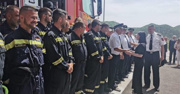 Otvorenje vatrogasnog doma DVD-a Muć i radni posjet Gradu Novalji