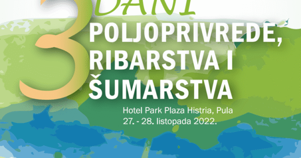 Pratite online 3. Dane poljoprivrede, ribarstva i šumarstva