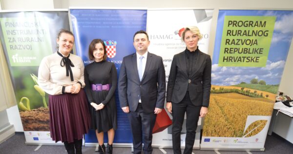 Za financijske instrumente za poljoprivredu i ruralni razvoj osigurano više od 384 milijuna kuna