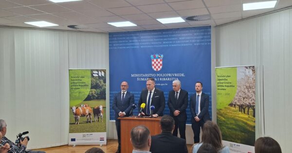 Ministarstvo poljoprivrede, šumarstva i ribarstva predstavilo sektorske natječaje vrijedne 90 milijuna eura za jačanje domaće proizvodnje hrane