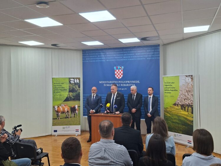 Ministarstvo poljoprivrede, šumarstva i ribarstva predstavilo sektorske natječaje vrijedne 90 milijuna eura za jačanje domaće proizvodnje hrane
